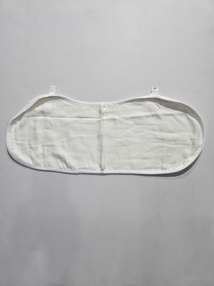 Burp cloth - plain white