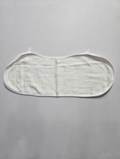 Burp cloth - plain white