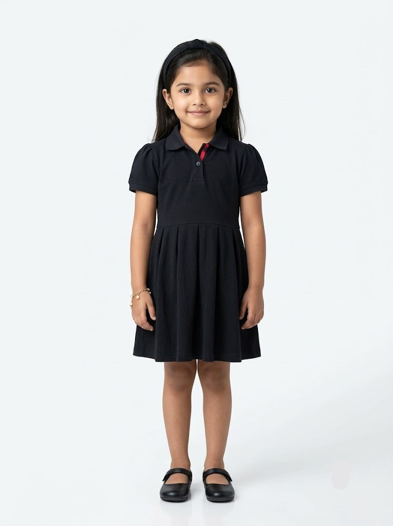 Girl's frock - black