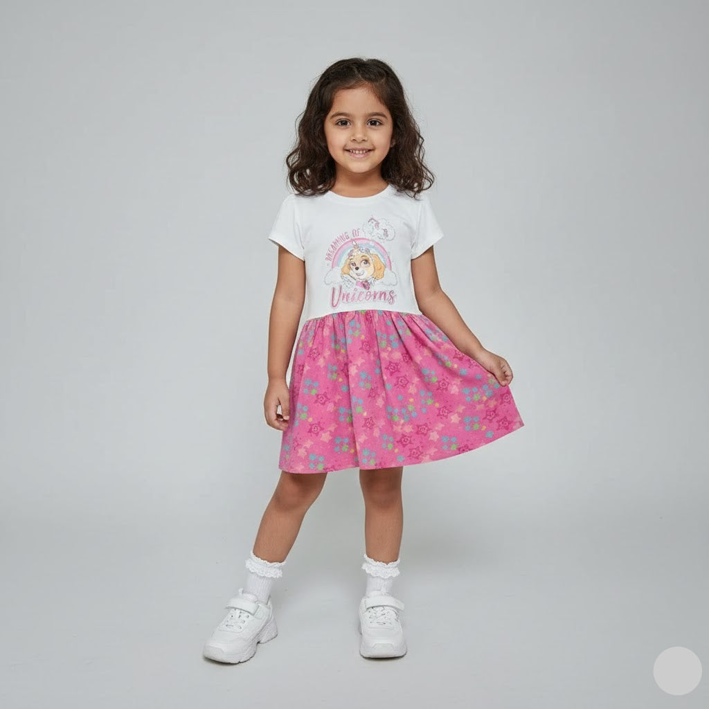 Girl's frock - unicorn dream