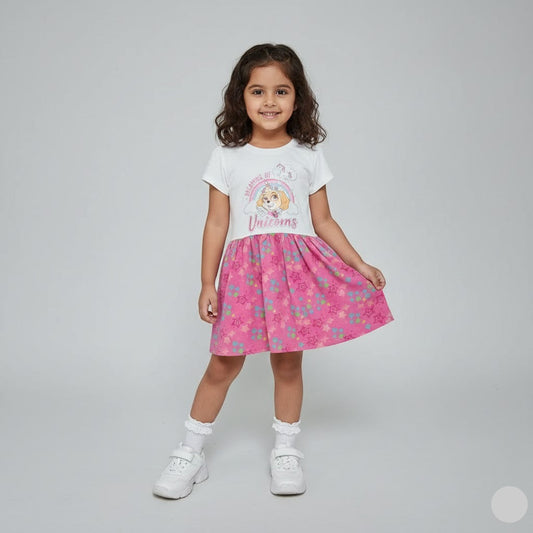 Girl's frock - unicorn dream