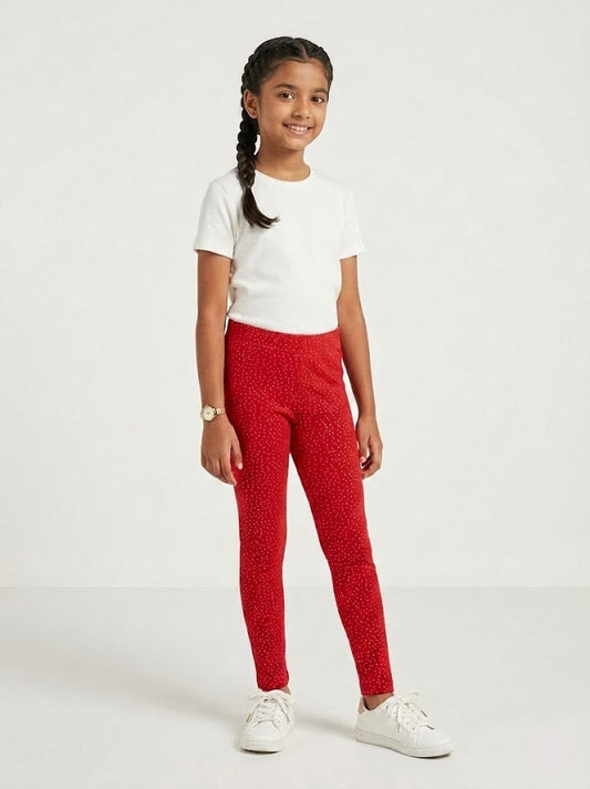 Girl's pant - red