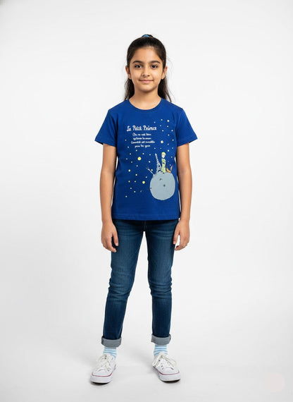 Girl's t-shirt - blue prince