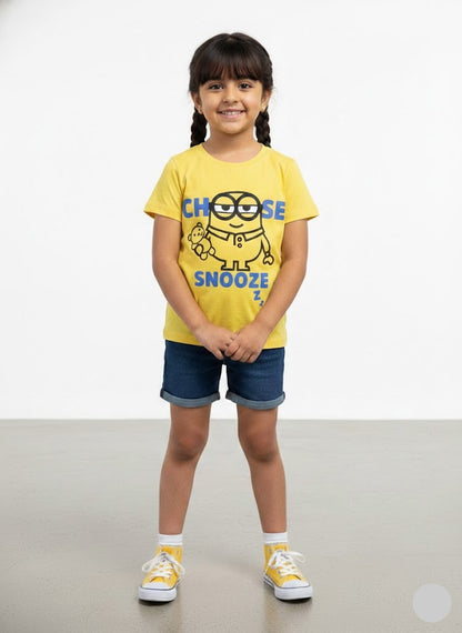 Girl's t-shirt - minion