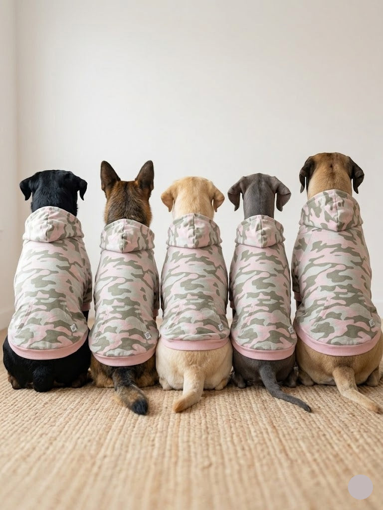 Hoodie for Dogs - military1