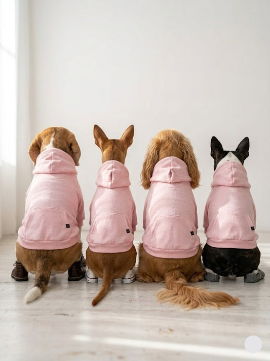 Hoodie for Dogs - pink1
