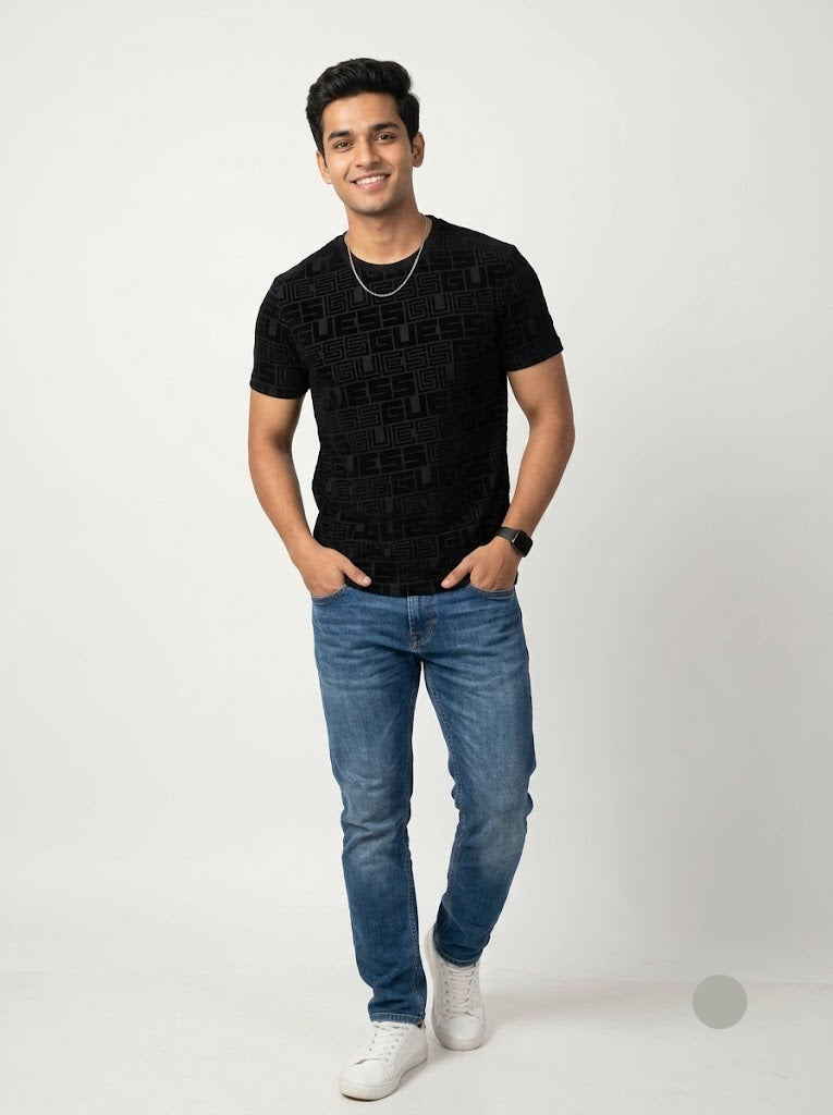 Men's casual t-shirt - guess
