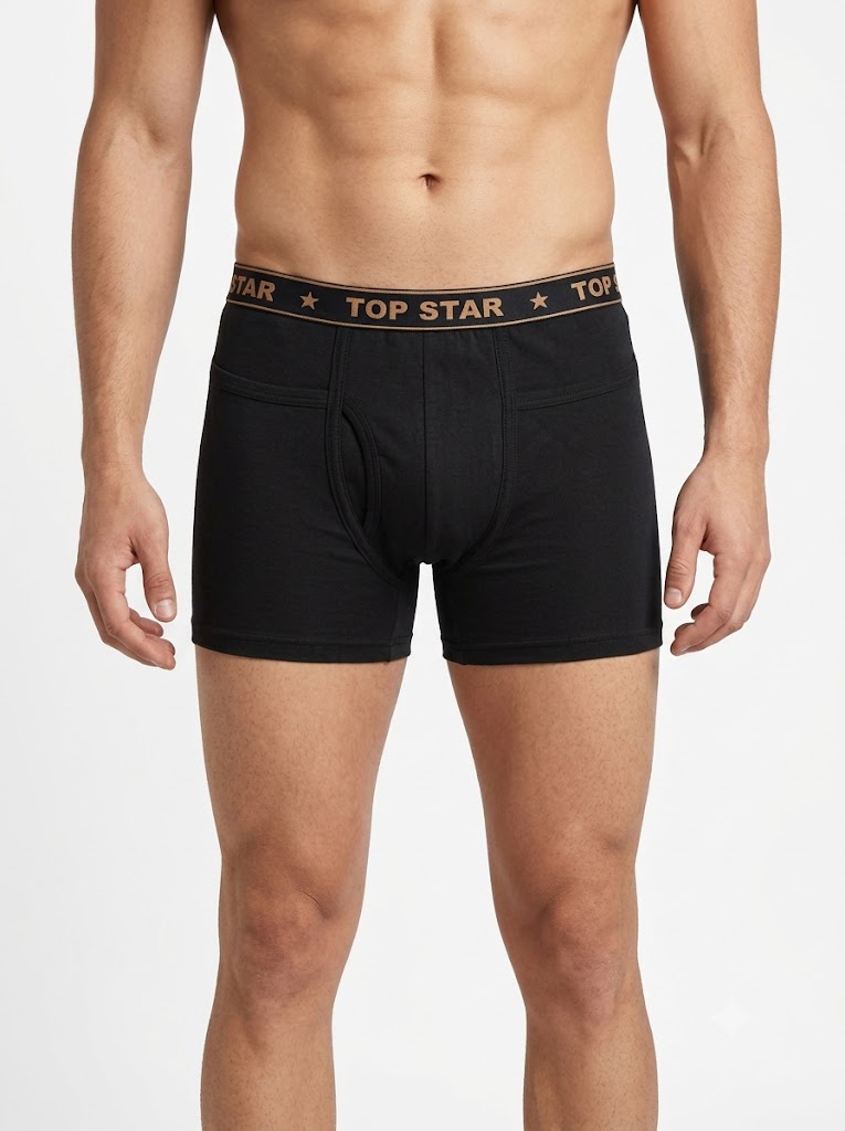 Men's trunk - dark brown