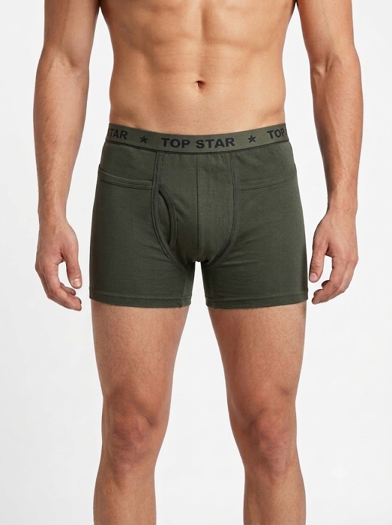 Men's trunk - olive green