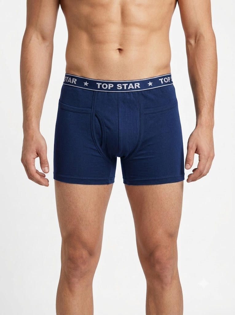 Men's trunk - pista blue