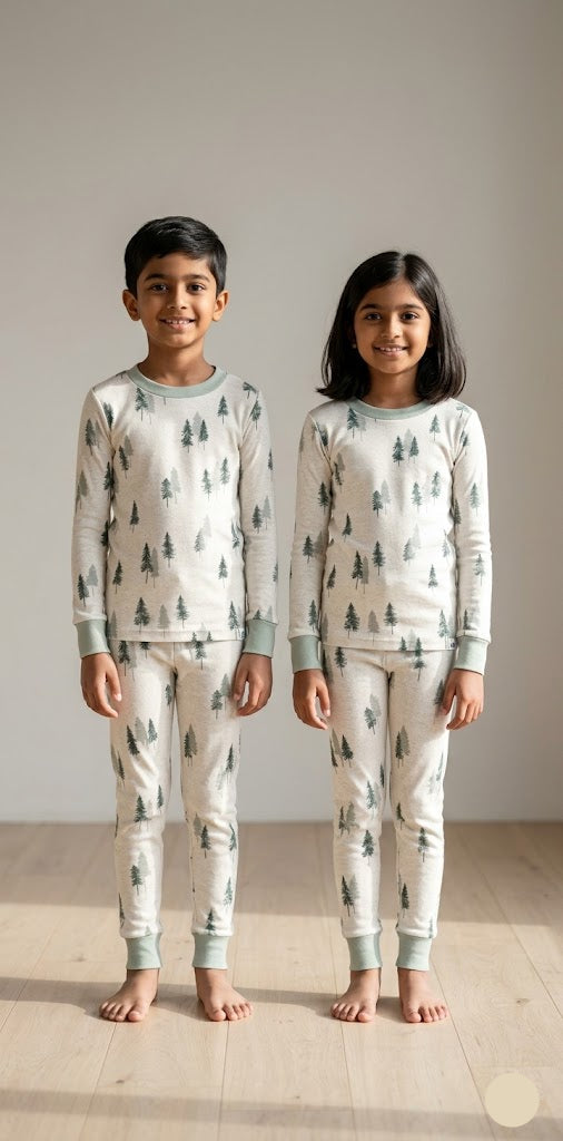 Unisex pant Co-ord Set - xmas tree