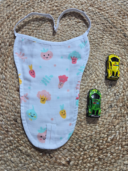 Baby's muslin nappy - Vegetable