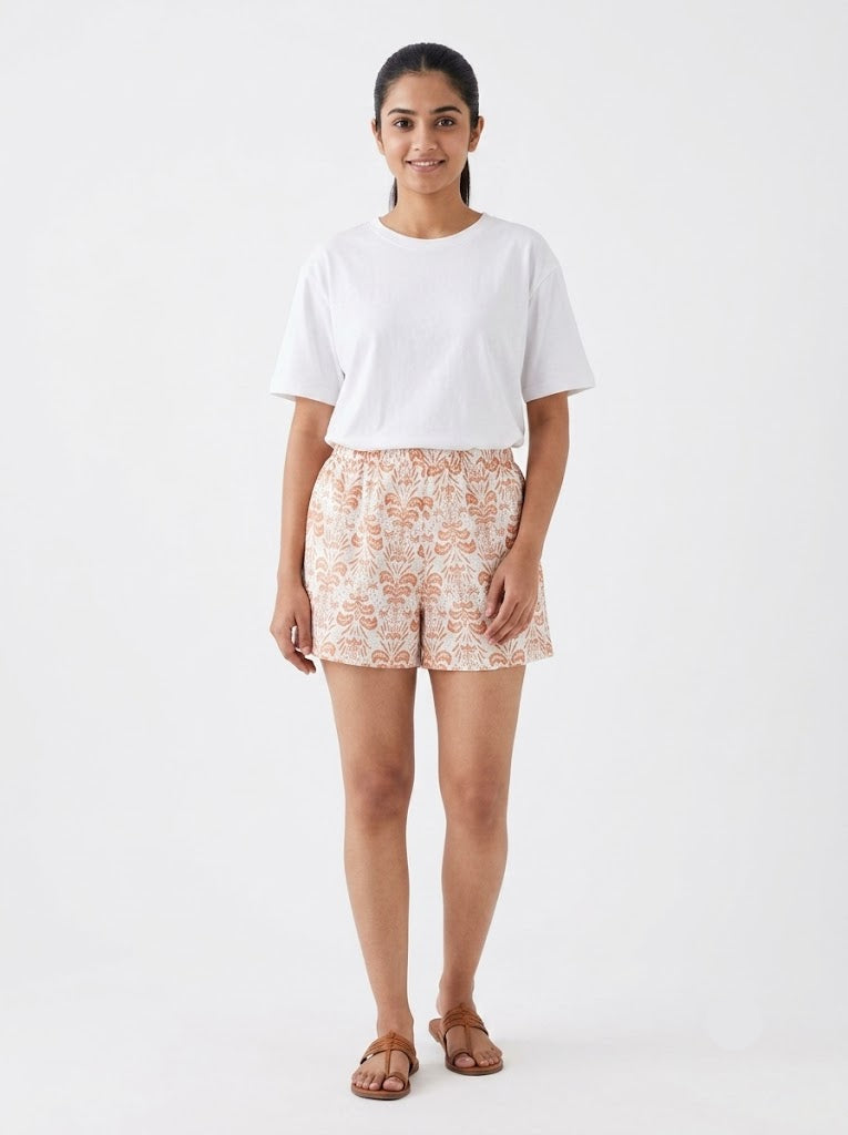 Women's shorts - orange