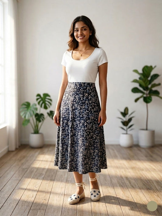 Women's skirt - blueS