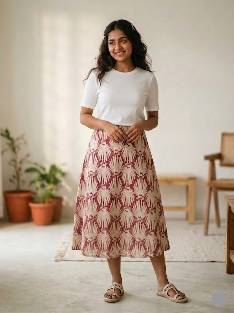 Women's skirt - shells