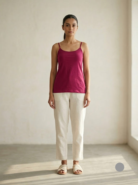 Women's slips - dark pink