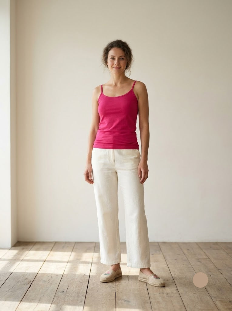 Women's slips - pastel pink
