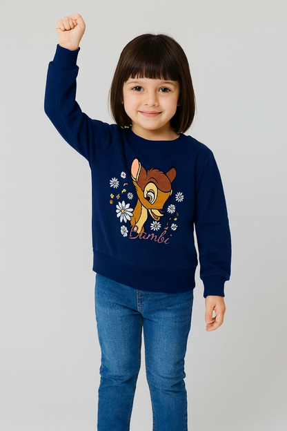 Girl's loop knit t-shirt