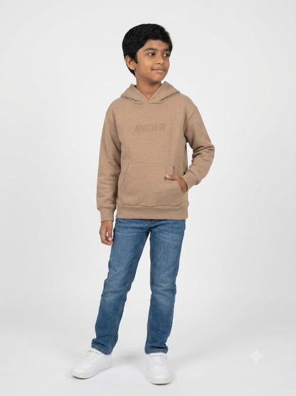 Boy's hoodie - f.brown