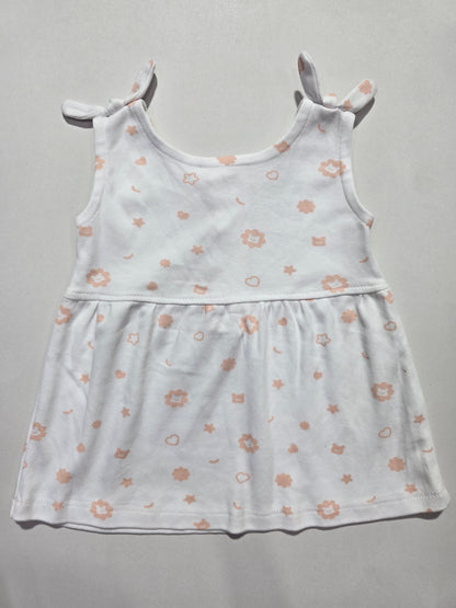 Baby's LS full open frock - shapes
