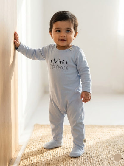 baby's jumpsuit/sleepsuit with shoe - mini