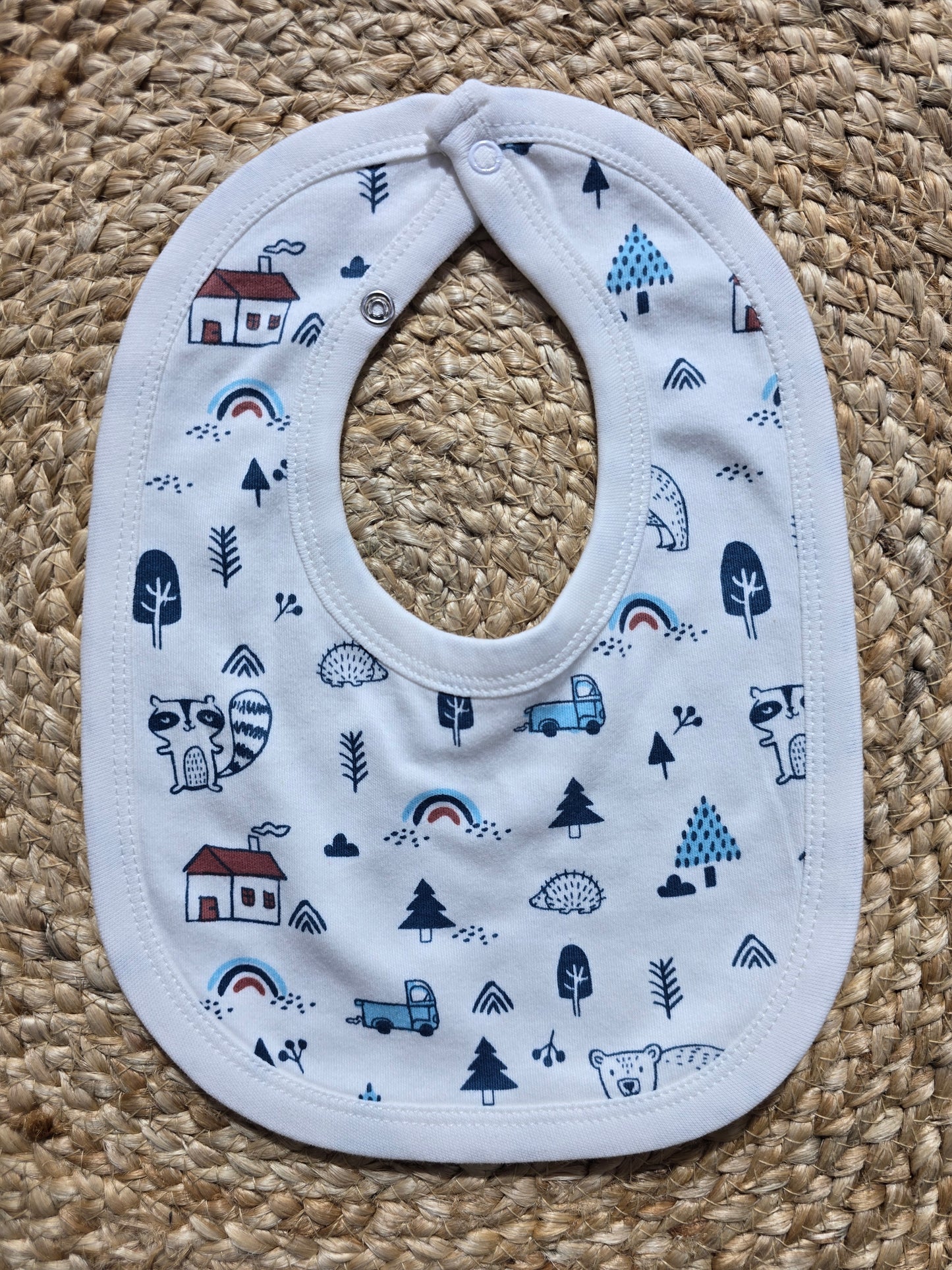 Baby's bibs - Animals and Trees