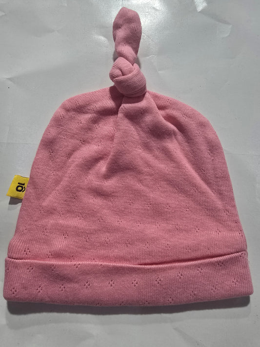 Baby's cap - knot pink