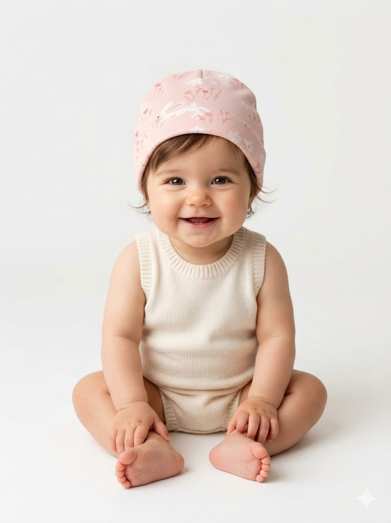 Baby's cap - bunny