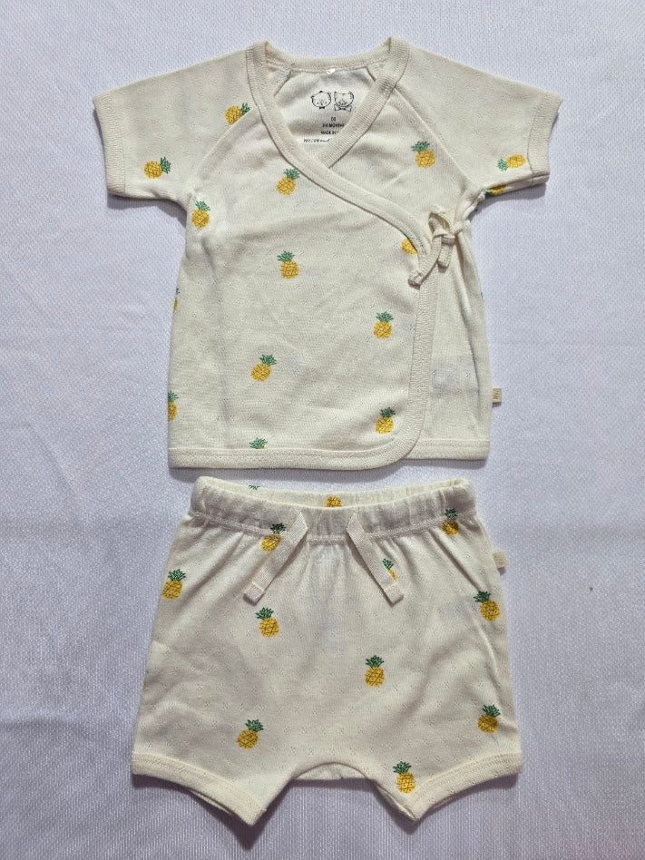 Baby's shorts set - point pine