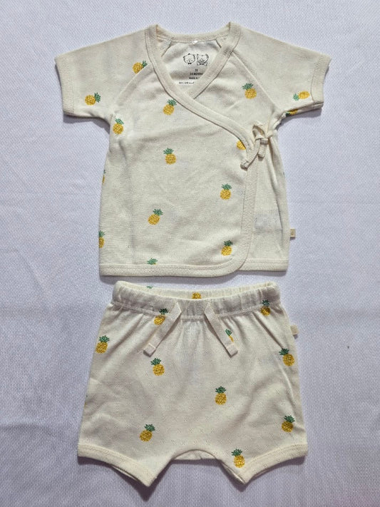Baby's shorts set - point pine