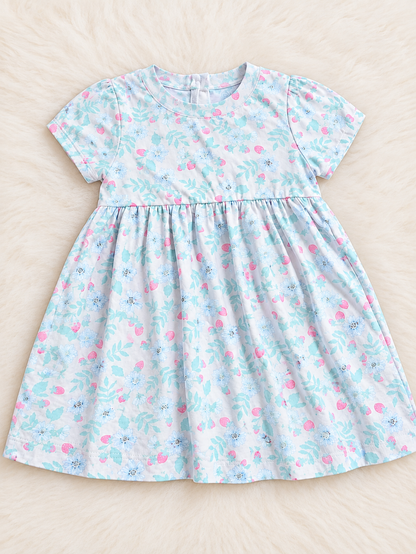 Baby's frock - Cherry blossom