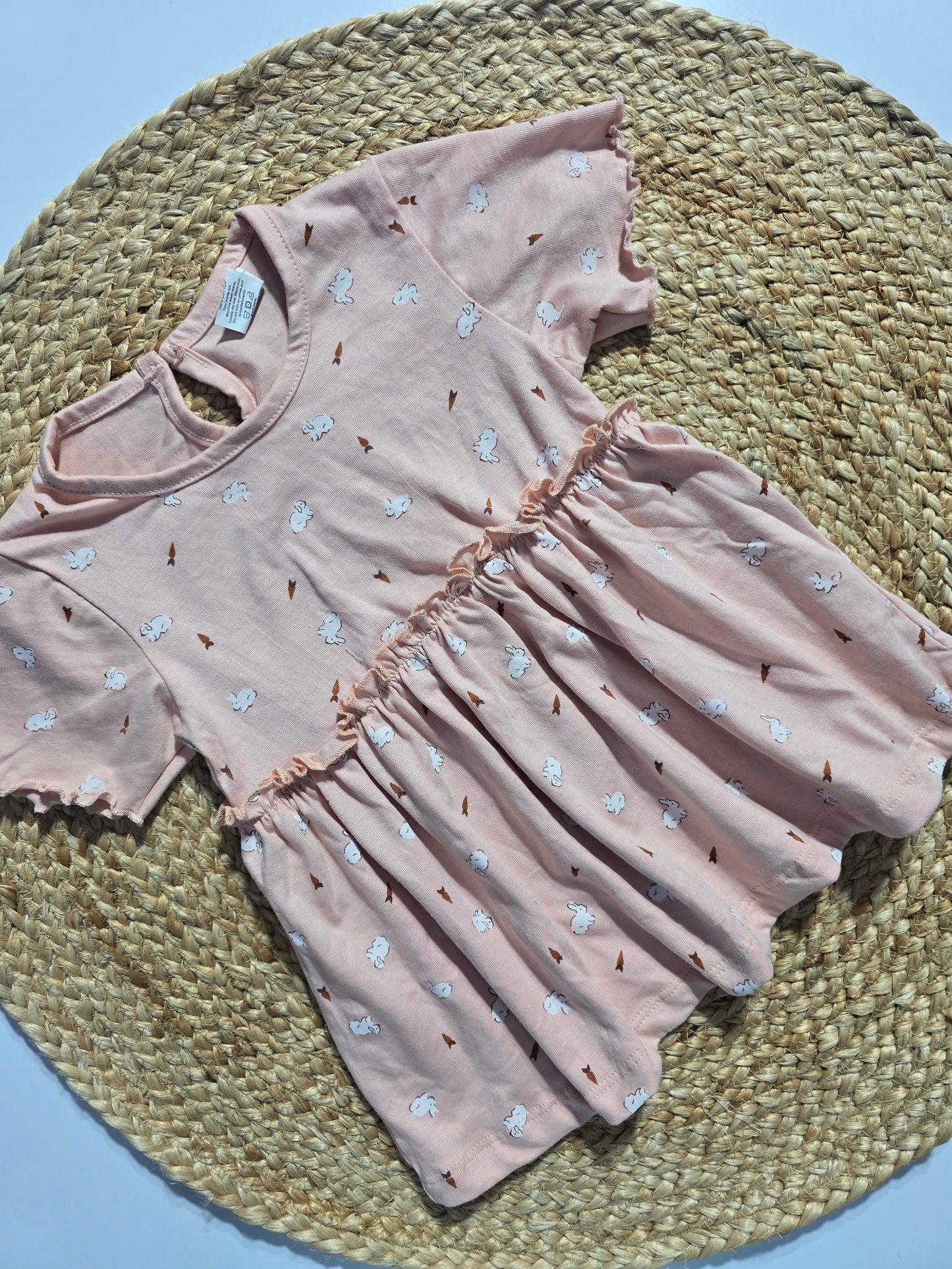 Baby's frock - s/bunny