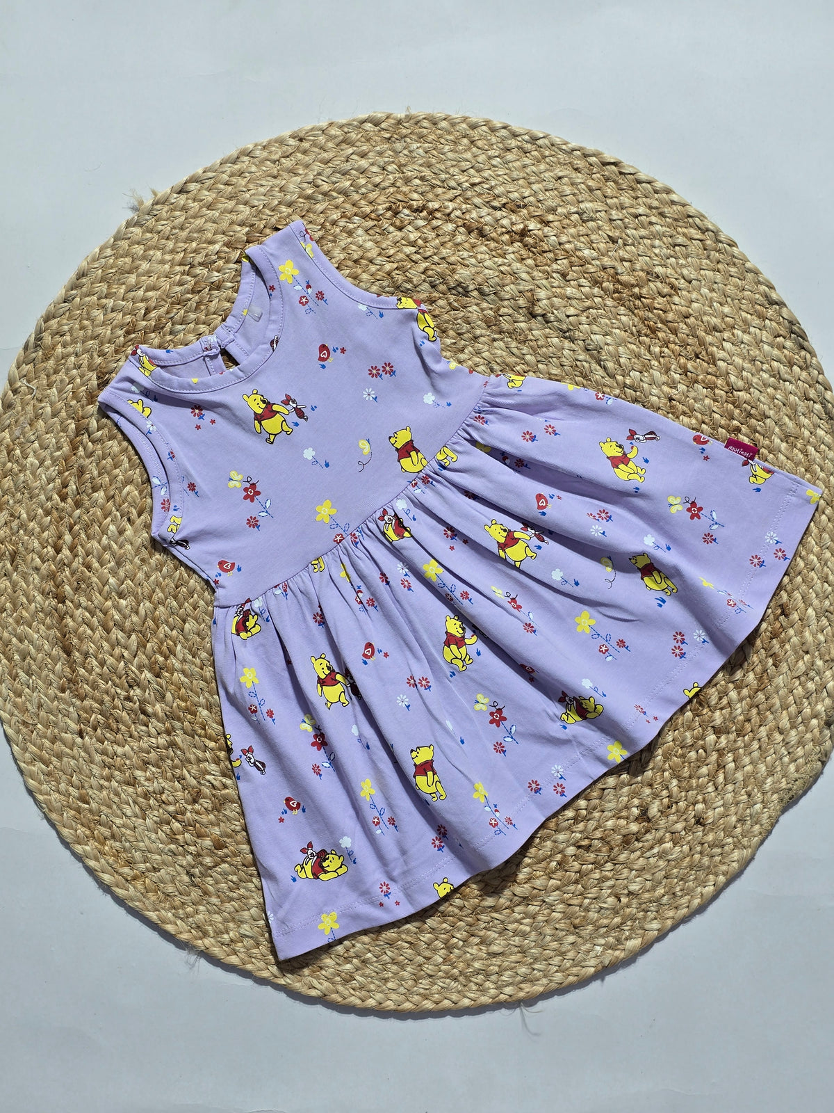 Baby's frock - violet