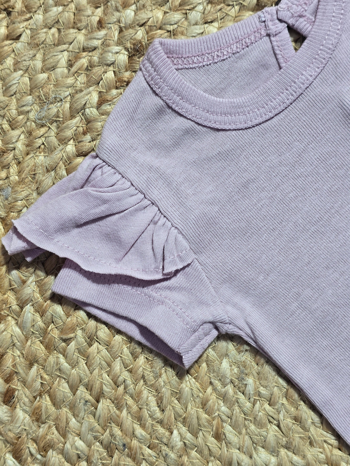 Baby's rompers - dusty rose