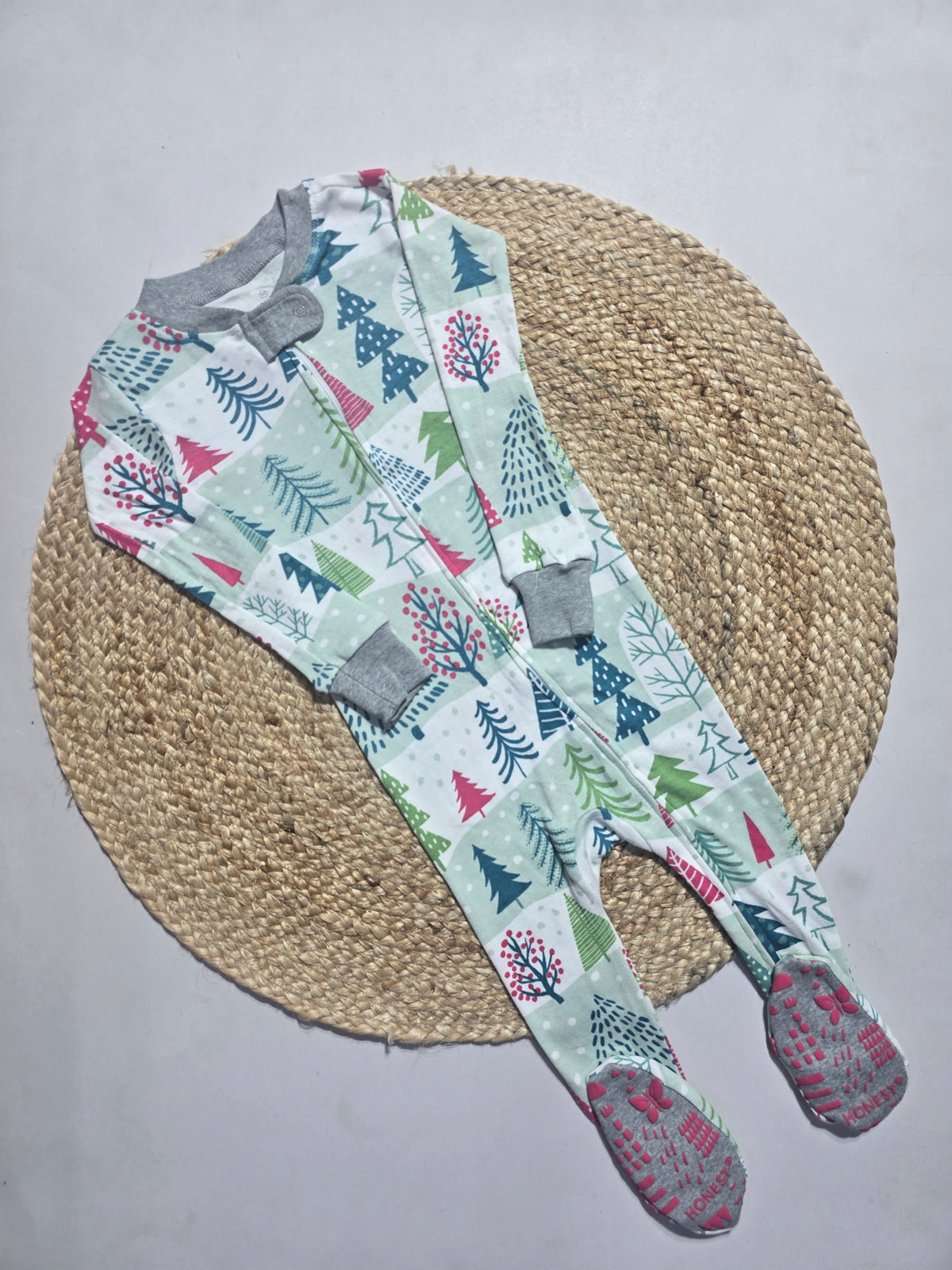 Baby's FS jumpsuit with shoe - color trees