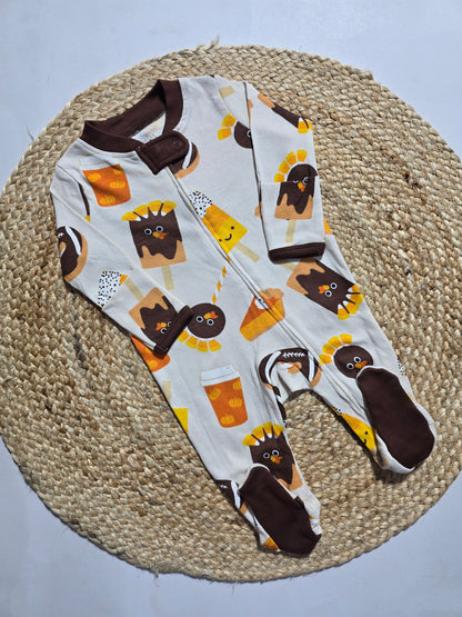 Baby's FS jumpsuit with shoe - ice