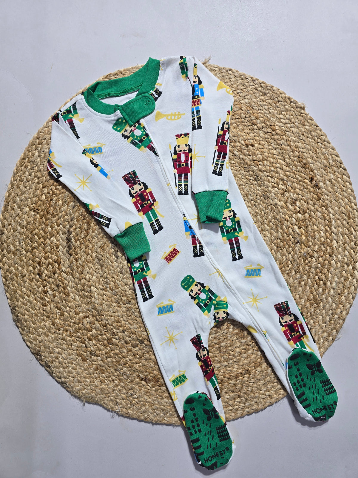 Baby's FS jumpsuit with shoe - nut cracker