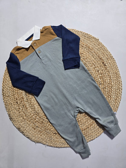 Baby's FS jumpsuit - grey