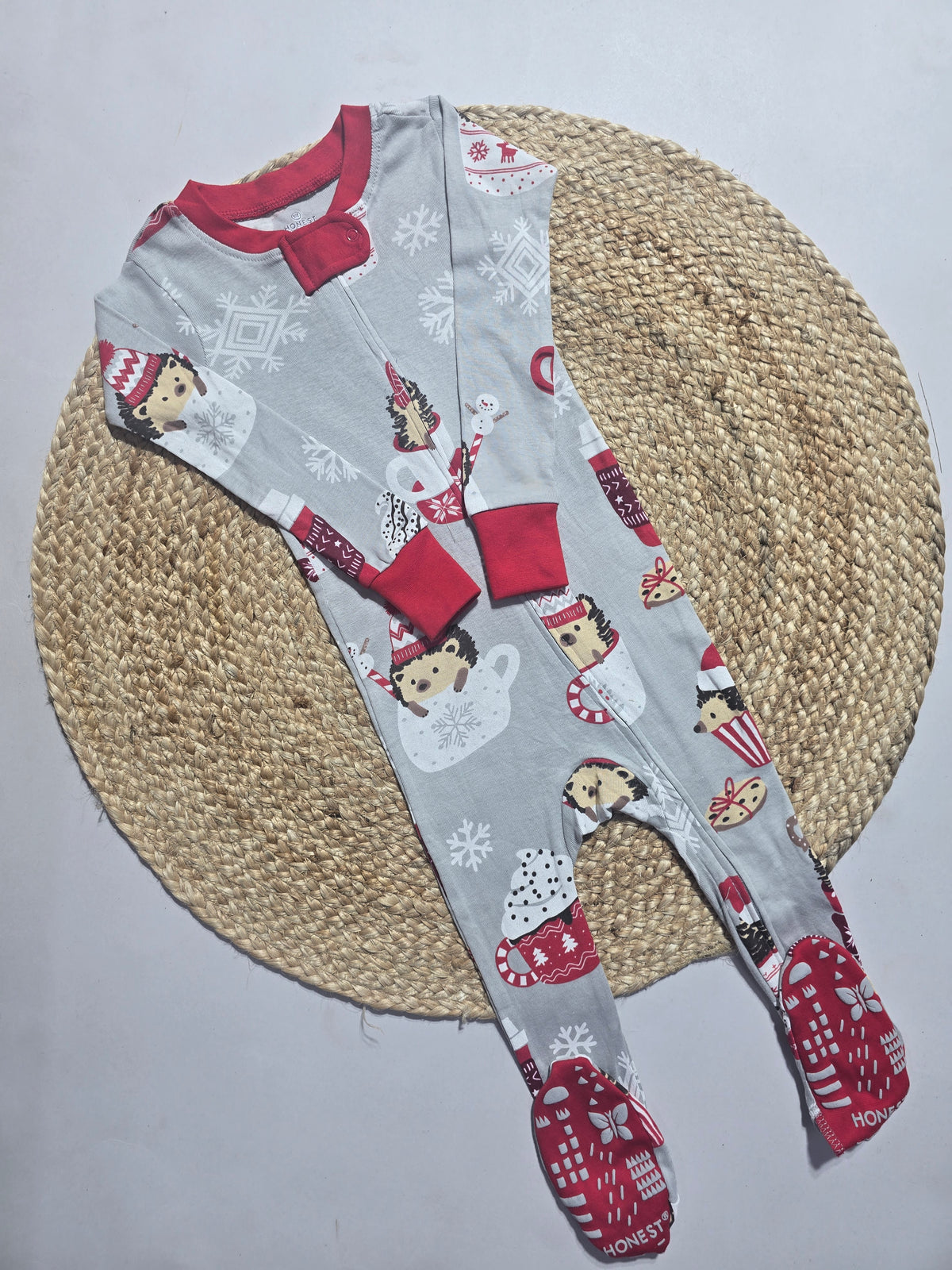 Baby's FS jumpsuit with shoe - cup snow