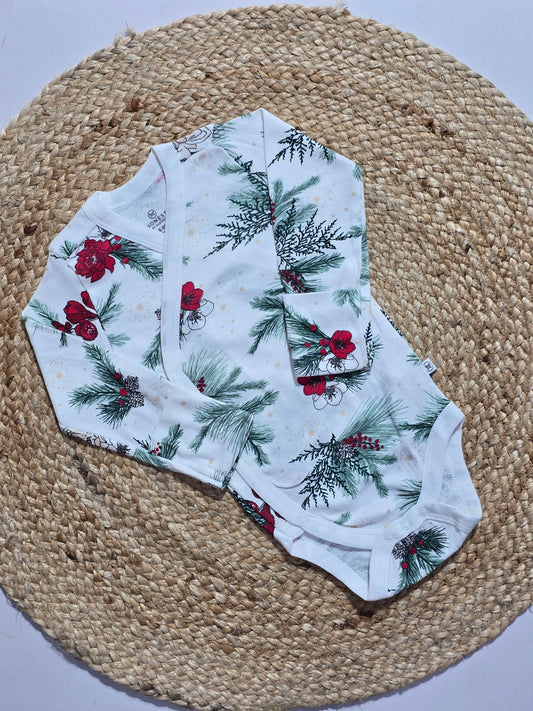Baby's FS rompers - rose plant