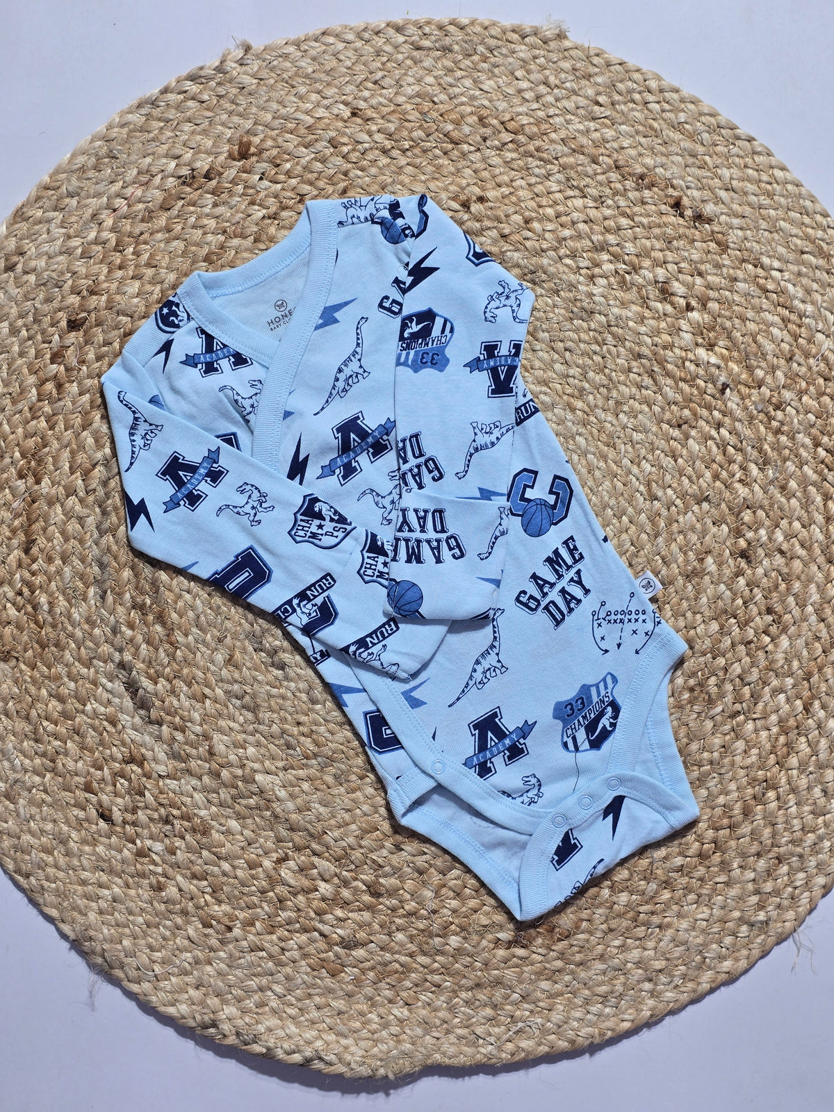 Baby's FS rompers - game day
