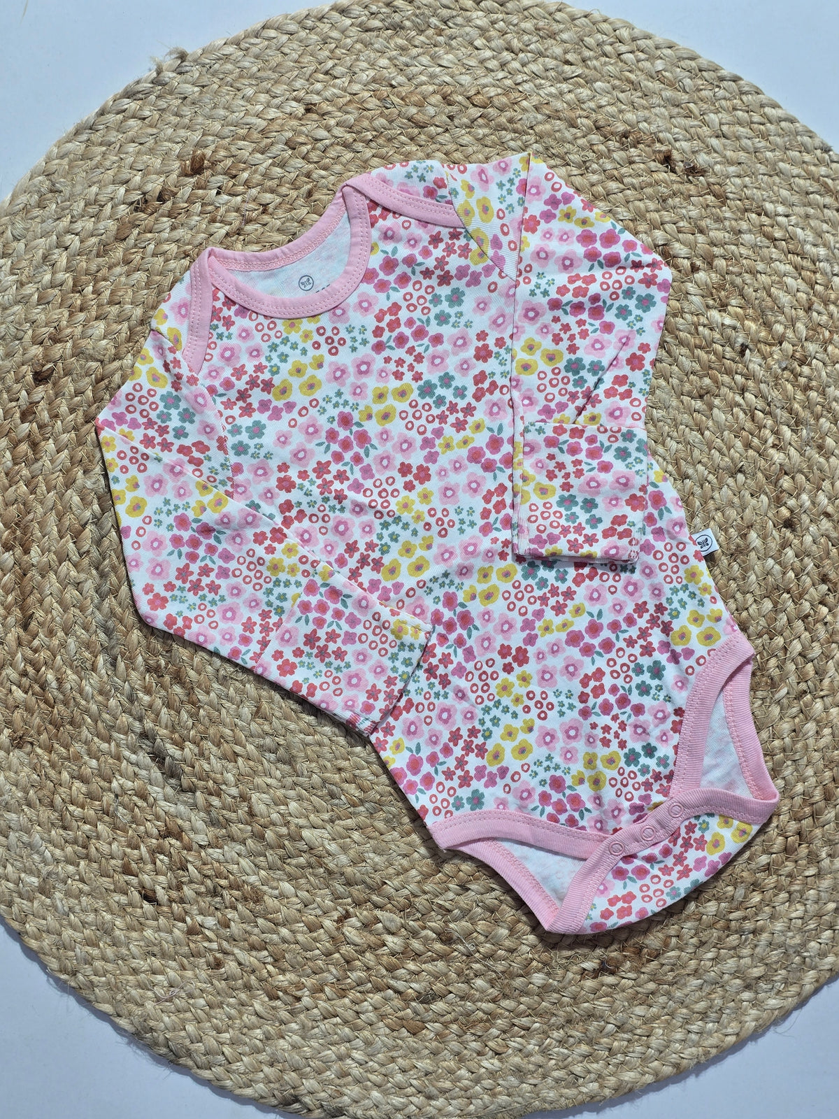 Baby's FS rompers - flowers