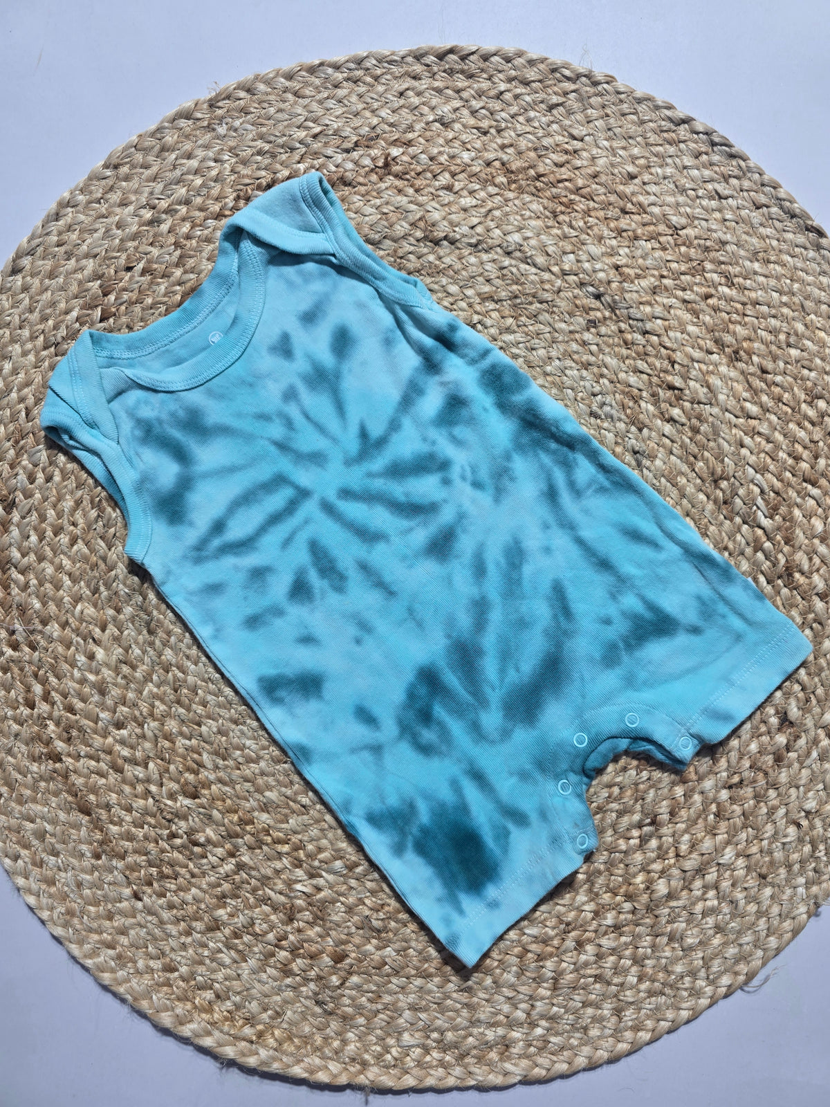 Baby's half jumpsuit - ocean