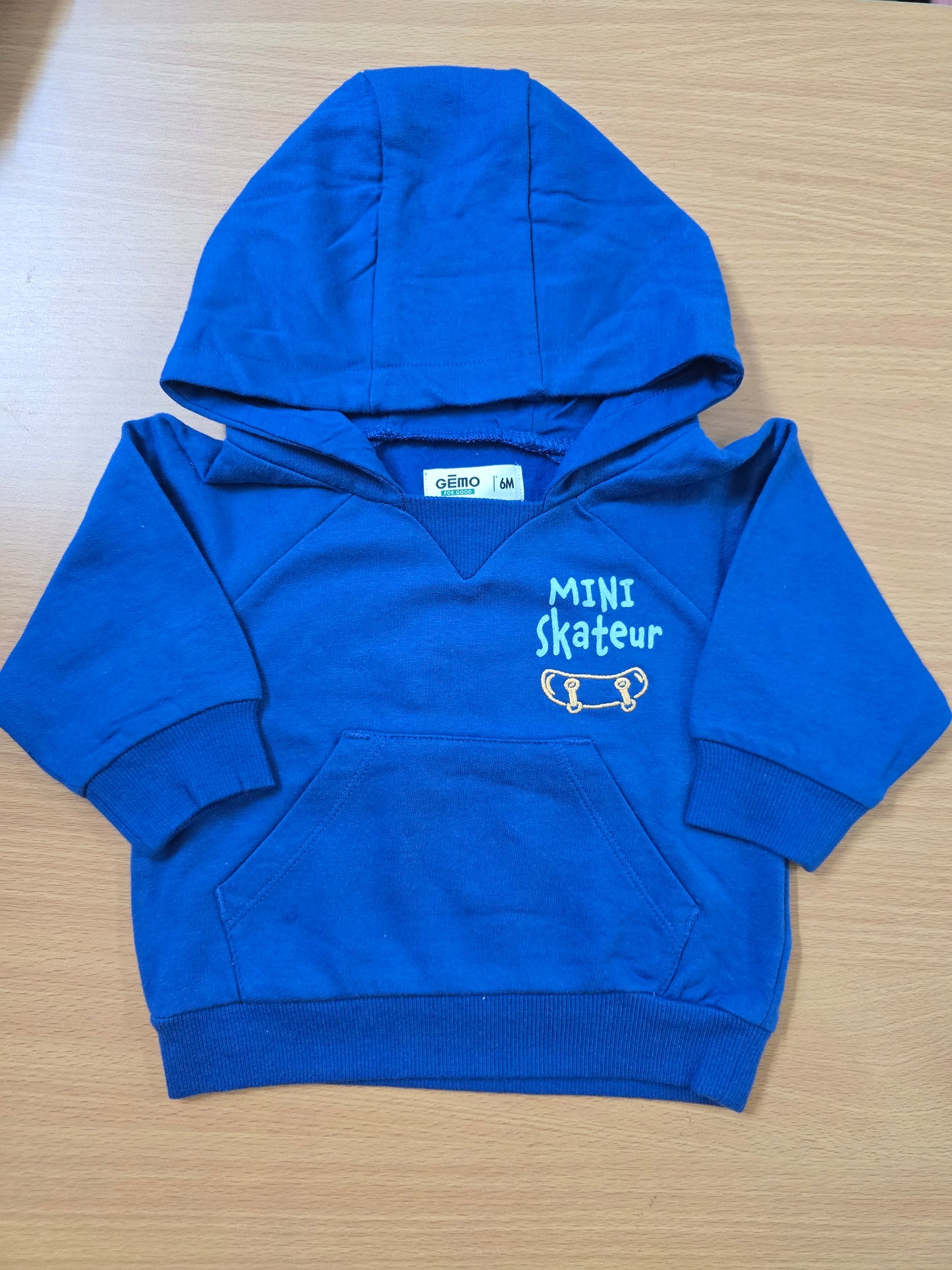Baby's loop knit hoodie - skatur