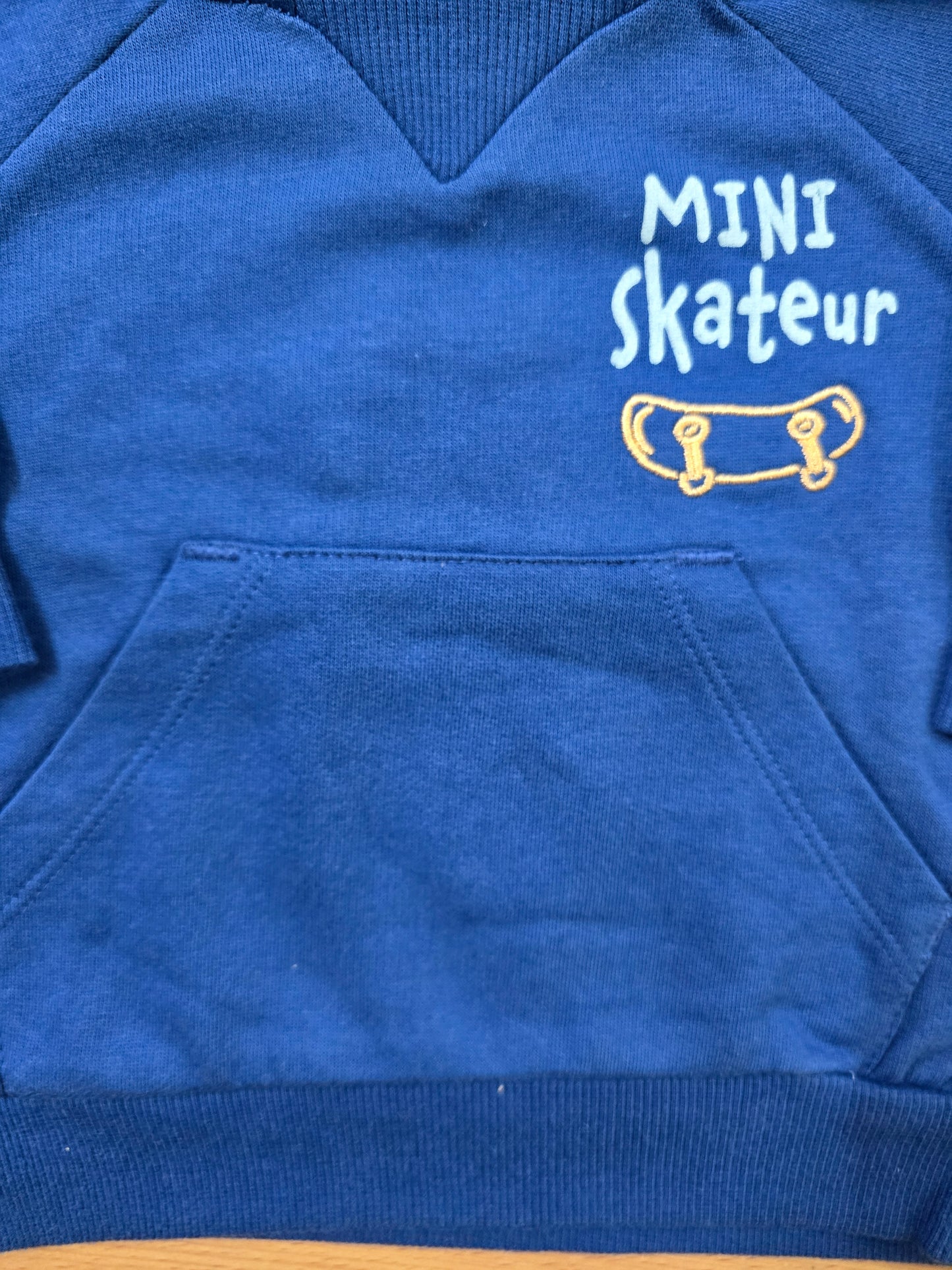Baby's loop knit hoodie - skatur