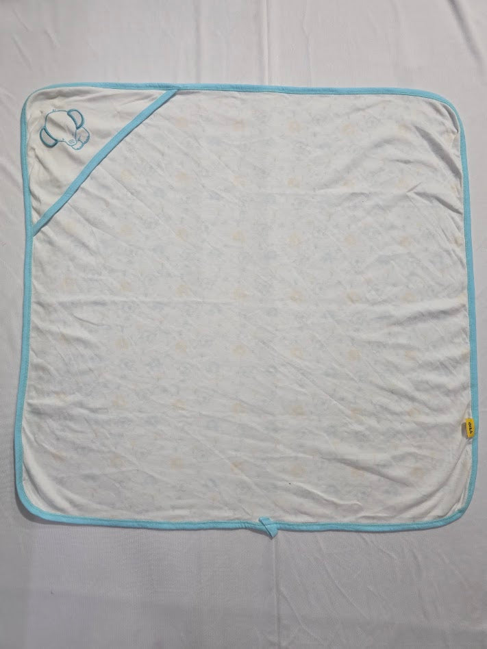 Baby's Hooded wrapper blanket - Elephant
