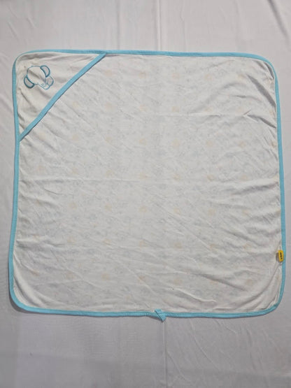 Baby's Hooded wrapper blanket - Elephant