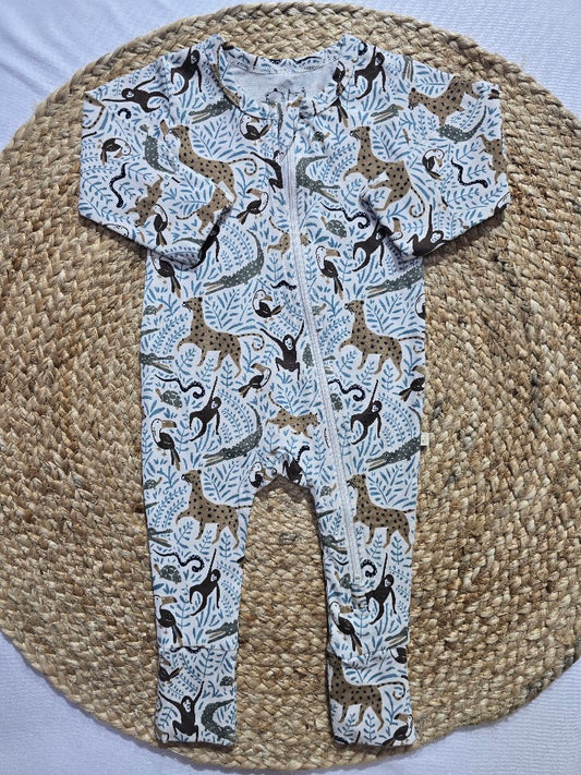 Baby's FS jumpsuit /sleepsuit - jungle