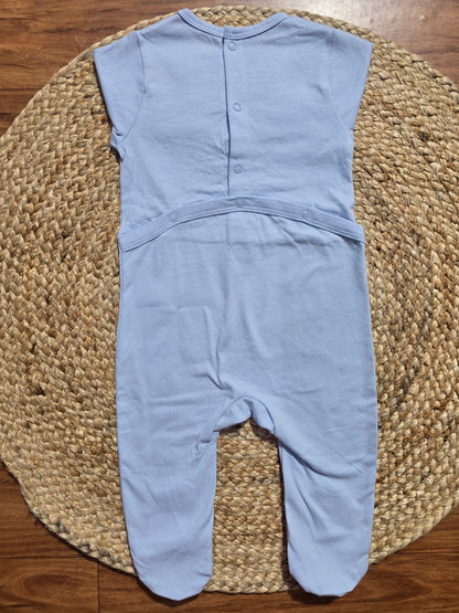 baby's jumpsuit/sleepsuit with shoe - mini