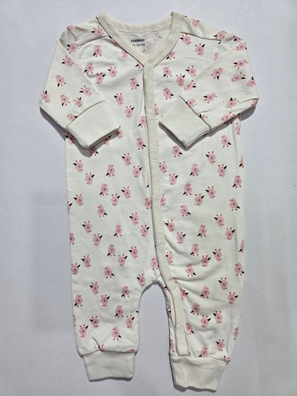 Baby's jumpsuit/sleepsuit - birds